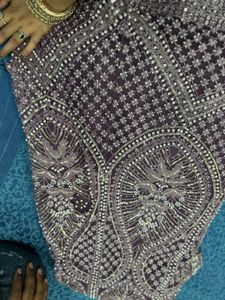 party wear heavy lehenga