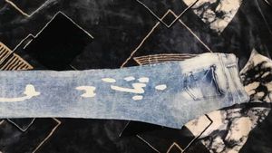 Distressed Denim Jeans