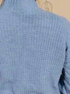 Light Blue Knit Sweater