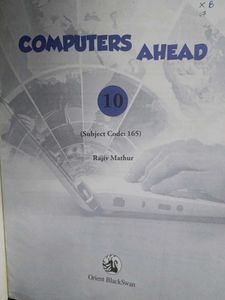 CBSE 10TH Computers Ahead - Textbook