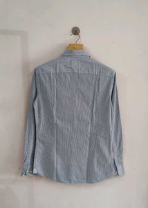 Men's Striped Button-Down Shirt
