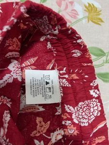 Boho Floral Print Palazzo Pants