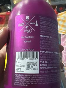 BBLUNT Hair Fall Control Shampoo &amp; Conditioner Set