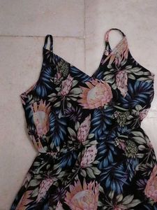 Floral Print Maxi Dress