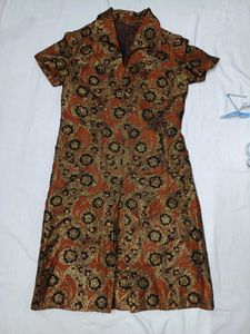 Vintage Brocade Dress