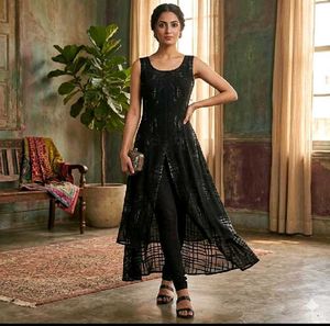 Elegant Black Kurta Set