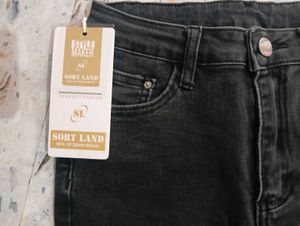 Trendy Flared Black Jeans