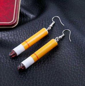 Novelty Cigarette Earrings