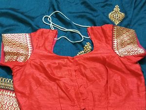 Elegant Teal Embroidered Saree