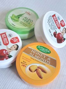 🎀Combo 4-Set Mix Fruit Moisturizing Cream❤️