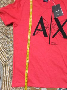 🚨 Price Drop Armani Exchange Red Graphic T-Shirt