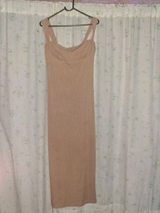 Ribbed Midi Dress