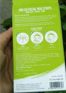 Hilary Rhoda Facial Wax Strips