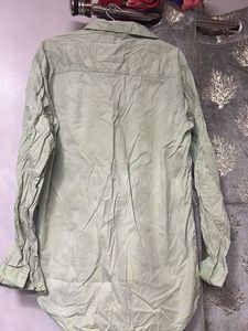 Men's Light Green Casual Shirt