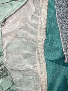 Beautiful Mint Green Ethnic Skirt