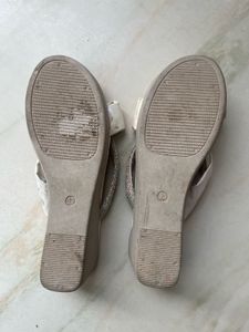 Sparkling Bow Sandals