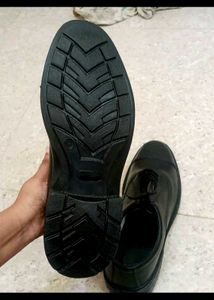 Genuine Black Leather Shoes