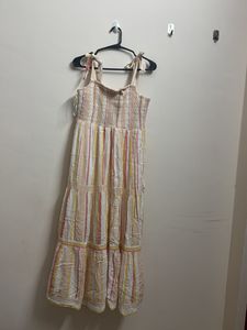 Zudio tie-up sleeves dress