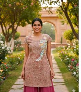 pure silk new boutique Kurta