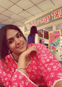 Vibrant Pink Kurti with Unique Print