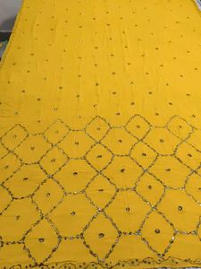 vintage Mukesh Hand work saree