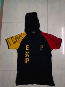 Mens Half Tshirt (Hoodie)