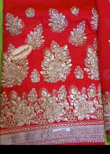Red Embroidered Lehenga Choli Set