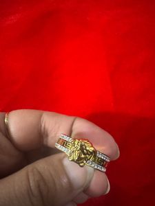 Versace Gold Medusa Ring