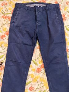 Men's Navy Blue Chinos