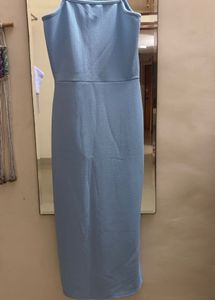 Sky Blue Dress with Matching Jacket