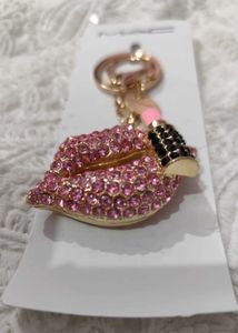 Mac Heart Shape Keychain