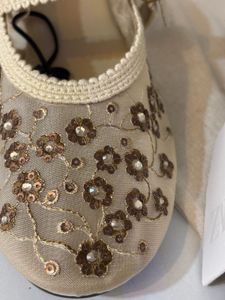 Zara mesh flats