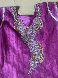 This Is Beautiful Net Kurti And Dupatta Anarkali