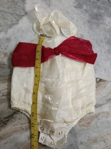 Cute Baby Girl Romper with Bow