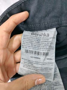 Bershka (Black Belted Mini Skirt)