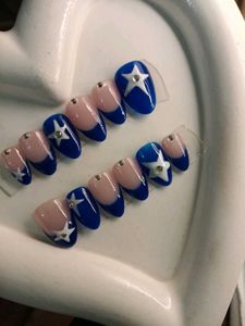 Blue Star Press-On Nails Lowest Price Directly Buy