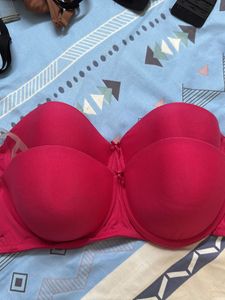 2 Clovia Push Up Bra Strapless & Transparent Back
