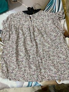 White Top with small flowers