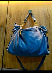 Chic Blue Hobo Bag💥