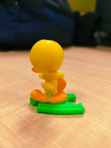 Cute Guitar Tweety Bird Toy Figure