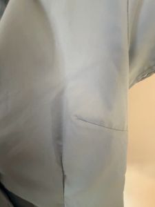 Light Blue Short Sleeve Button-Up Shirt