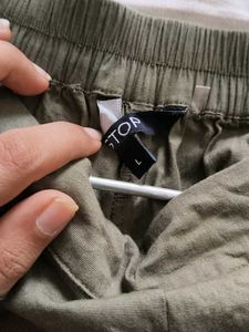 Olive Green Cargo Pants