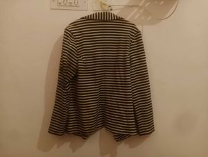 Striped Blazer