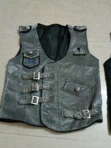 Black Half Sleeve Coti For Kids In Combo