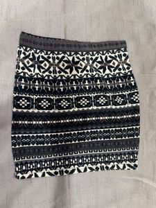 Boho Print Mini Skirt