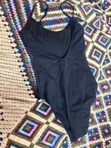 Black One-Piece Bodysuit