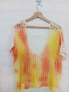 Stylish Multicolor Knitted Top