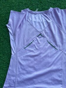 Lavender Workout Top - 'Push Yourself'