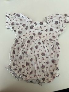 Floral Baby Romper