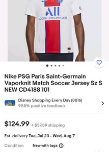 Nike PSG ORGINAL JERSEY Imported